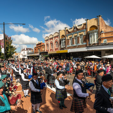 Australian Celtic Festival
<div>29 April &ndash; 2 May 2027</div>